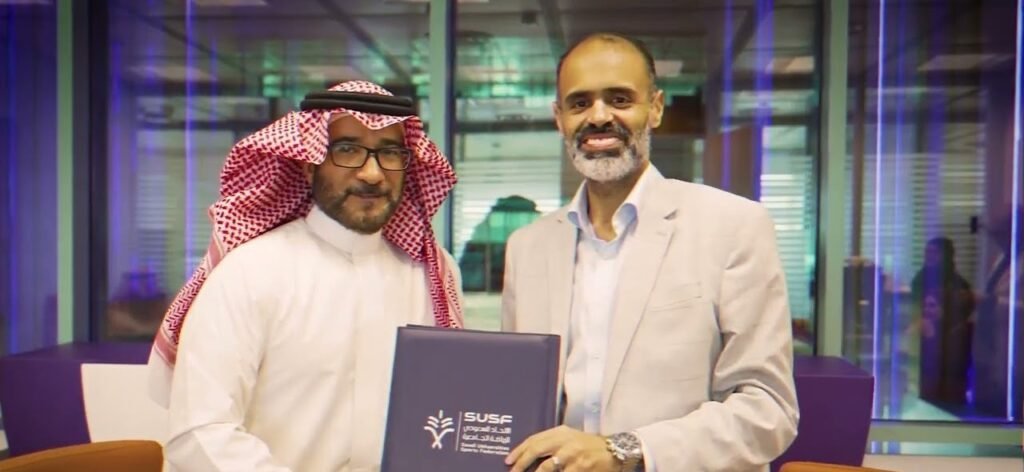 Signing of the university sports cooperation agreement with the Saudi Universities Sports Federation